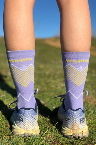 PIEJITU Purple Running Socks