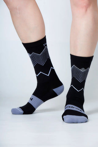 PIEJITU Black Running Socks