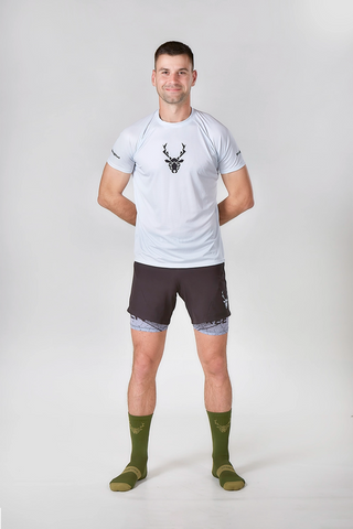 Camiseta técnica Pro HERBA de Running - Blanco Unisex