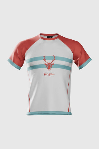 Camiseta técnica Pro AVUS de Running - Rojo/Azul Unisex