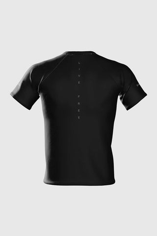 T-shirt de course Pro HERBA - Noir Unisexe