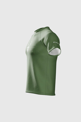 Camiseta técnica Pro HERBA de Running - Verde Unisex