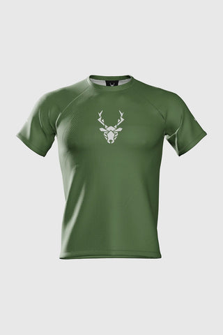 Camiseta técnica Pro HERBA de Running - Verde Unisex