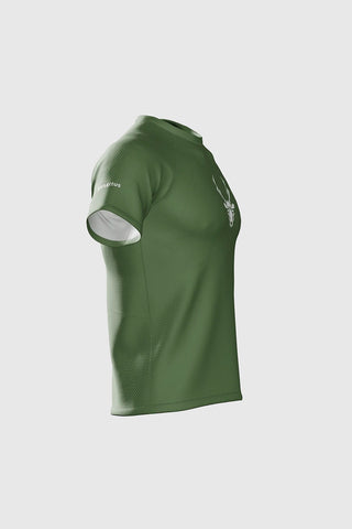 T-shirt de course Pro HERBA - Vert Unisexe