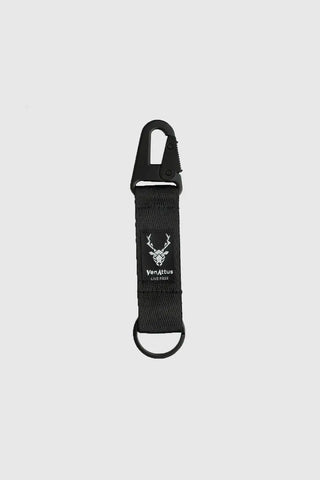 Clavis Black Carabiner Keychain