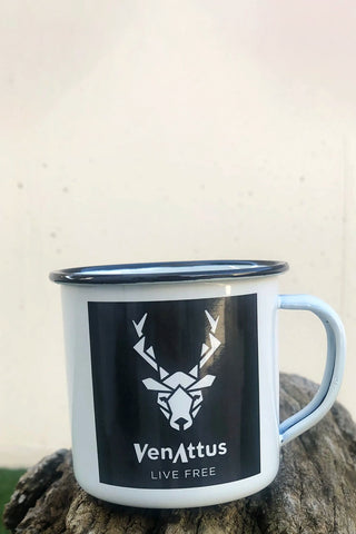 Mug original Venattus en acier émaillé