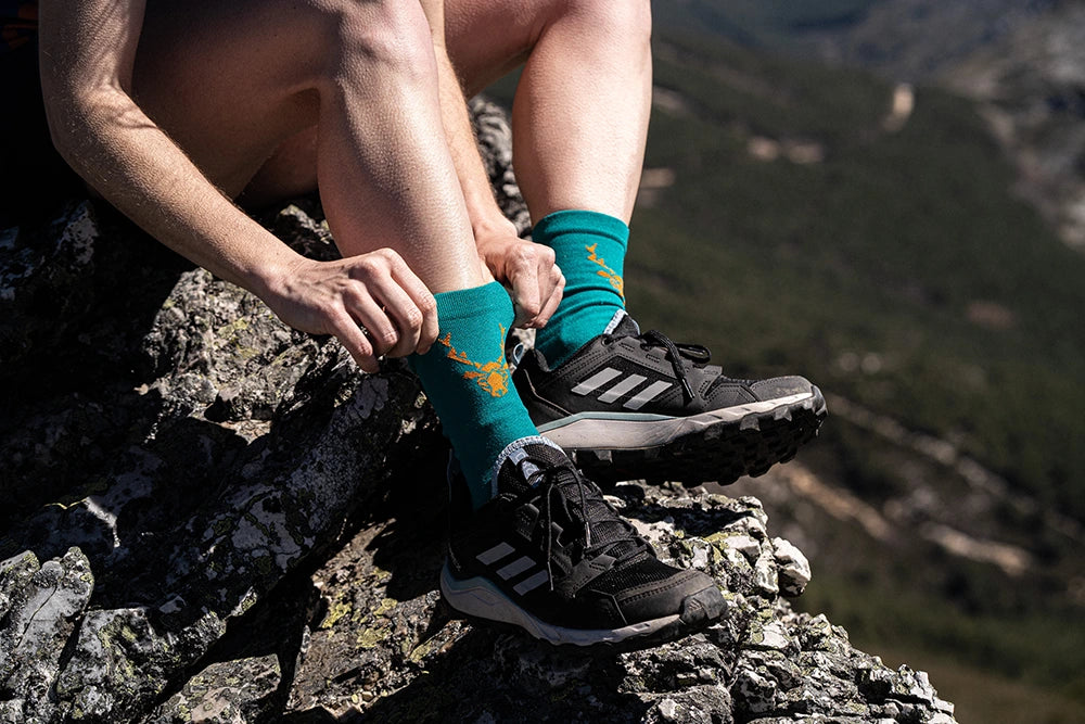 Calcetines de Running y Trail Running PIEJITU Morado – Venattus